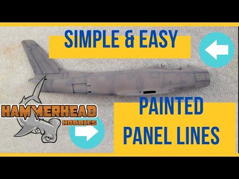 Simple and Easy Painted Panel Lines