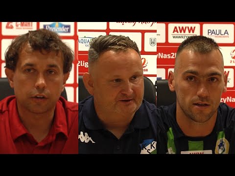 Konferencja prasowa po meczu KKS Kalisz - Radunia Stężyca (22.07.2023)