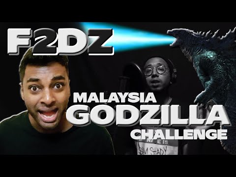 HE'S GOT 3 LUNGS! || F2DZ - Malaysian Did The Godzilla Challenge! [REACTION!!!!!!]