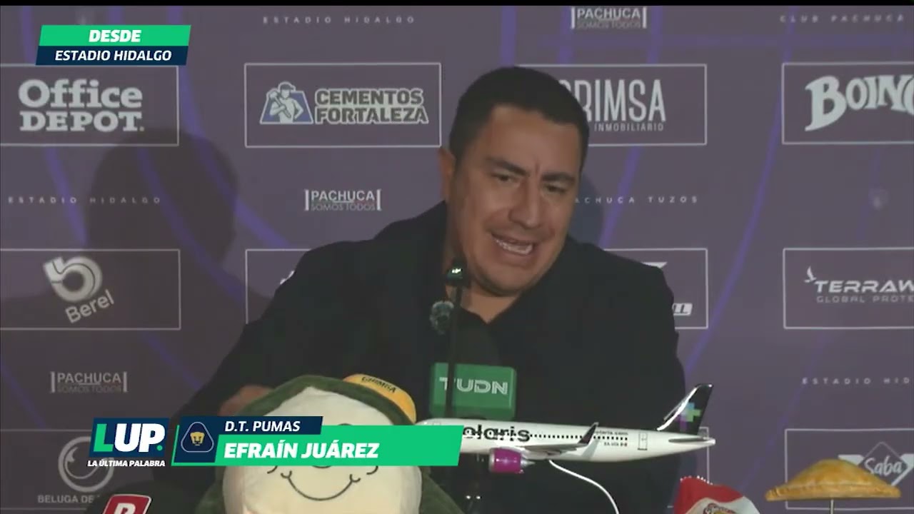 EFRAÍN JUÁREZ EXPLOTA; "Esto no es fecha 14, es Liguilla, la fase no se gana en el primer juego"