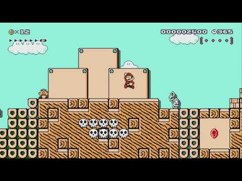 JBW 2-1 Relic Ruins by JungleB - SUPER MARIO MAKER - NO COMMENTARY 1bg