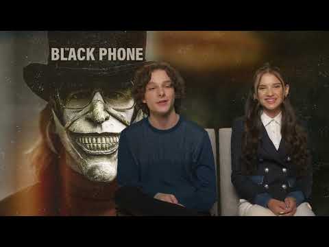 The Black Phone - interview with Mason Thames and Madeleine McGraw