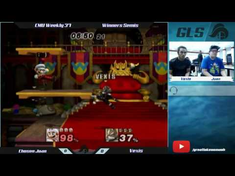 CMU Weekly 37 Winners Semis - Chosen Juan (Mario/Roy) vs. Vexis (Falcon/Fox)