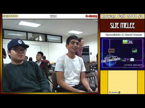 Rowan Fall 2018 #4: Hiro (Sheik) Vs. Gdawg (Falcon) - WR1