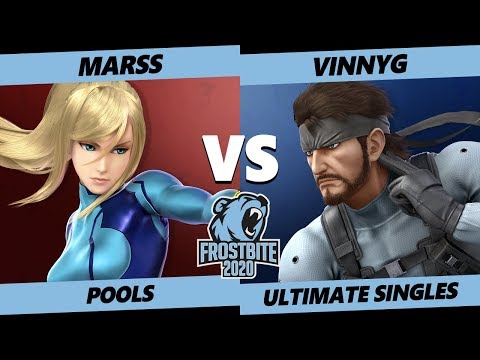 Frostbite 2020 SSBU Pools - PG | Marss (ZSS) Vs. GotE | VinnyG (Snake) Smash Ultimate Singles