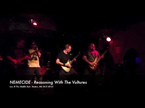 NEMECIDE - Reasoning With The Vultures @ Middle East, Boston (8-31-2012)