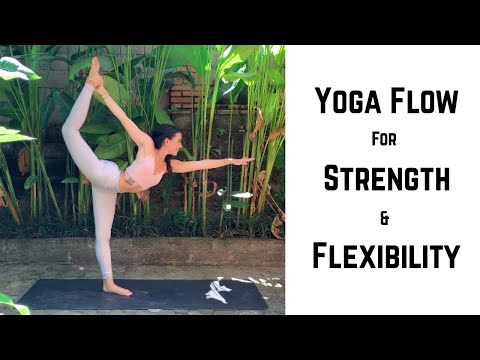 Strength and Flexibility Vinyasa Yoga Flow | 45-Minutes