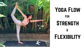 Strength and Flexibility Vinyasa Yoga Flow | 45-Minutes