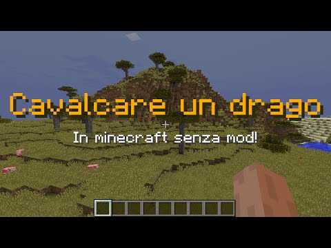 [Minecraft] Come cavalcare un drago dell'End SENZA MOD!