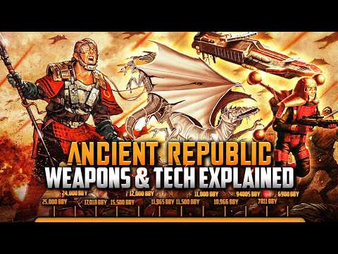 Why "Primitive" First-Gen Republic Tech & Weapons Went So Hard