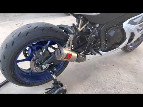 2020 GSXR 1000 Full Titanium Akrapovic Exhaust Sound