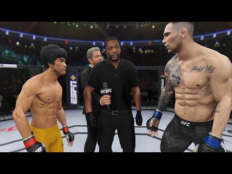 EA Sports UFC 4 Bruce Lee vs Aleksandar Rakic
