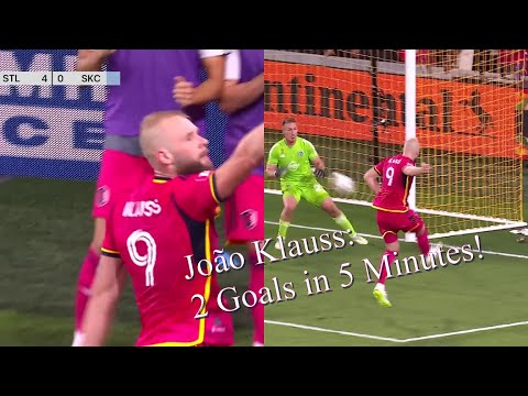 João Klauss of St. Louis SC's 2 Goals In 5 Minutes For Player of Matchday 35!