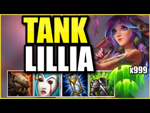 (100% BEST LILLIA BUILD) THIS TANK BUILD MAKES LILLIA SUPPORT UNKILLABLE!  SHE TAKES ZERO DAMAGE LOL