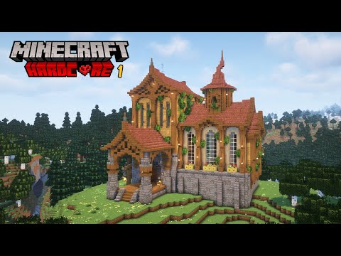 The Best Start in Hardcore Survival on Minecraft!