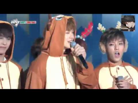 ( gayo daejun ; 20141221 ) btob yook sungjae saying " merry christmas " ✧