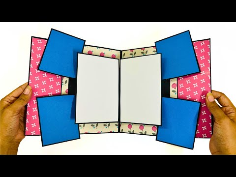 Pop Up Card For Scrapbook | Scrapbook Card Ideas |card for scrapbook / Crafteholic