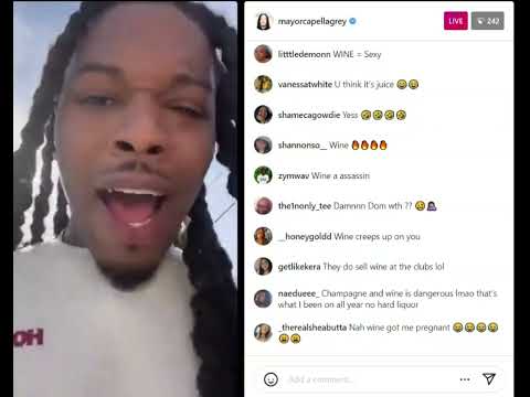 Capella Grey IG Live 26/02/22 Part 1