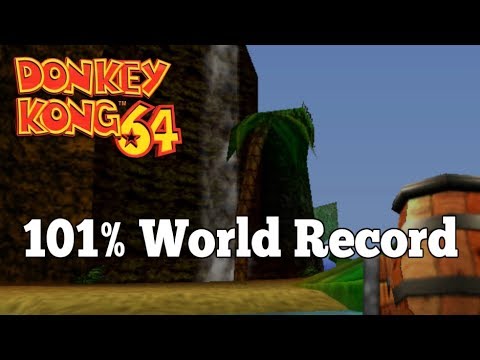 Donkey Kong 64 - 101% in 5:25:02 (Former World Record)