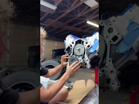 INSTALLING A MELLING OIL PUMP ON MY LS ENGINE! #SHORTS
