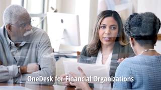 OneDesk para Organizações de Serviços Financeiros