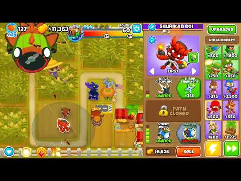 Btd6 boss event gameplay! (Normal mode)