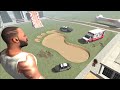 Franklin Found Giant Footprint In Indian Bike Driving 3D