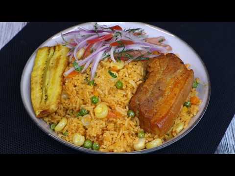 ARROZ CON CHANCHO A LA NORTEÑA | Comida Peruana | Sabroso