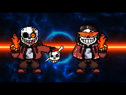 Hardtale: Mirrored Insanity - Phase 1 - Psychotic Ex-termination - Remix by "IDK" [SHITPOST]