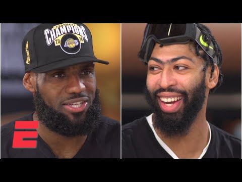 詹皇、AD 勇奪四冠後不買單喬丹 GOAT 比較？🏀 NBA on ESPN (LeBron, AD not falling for MJ GOAT comparison after 4th title | NBA on ESPN)