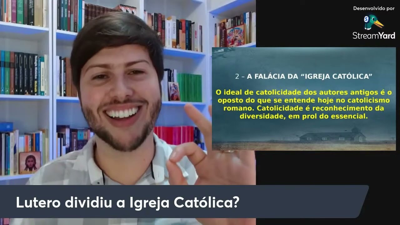 Lutero dividiu mesmo a Igreja católica?