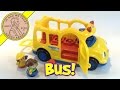 Fisher Price Little People Lil Movers Yellow School Bus