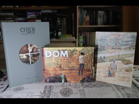 Komiksy "Dom", "S.", "Chleb wolnosciowy"