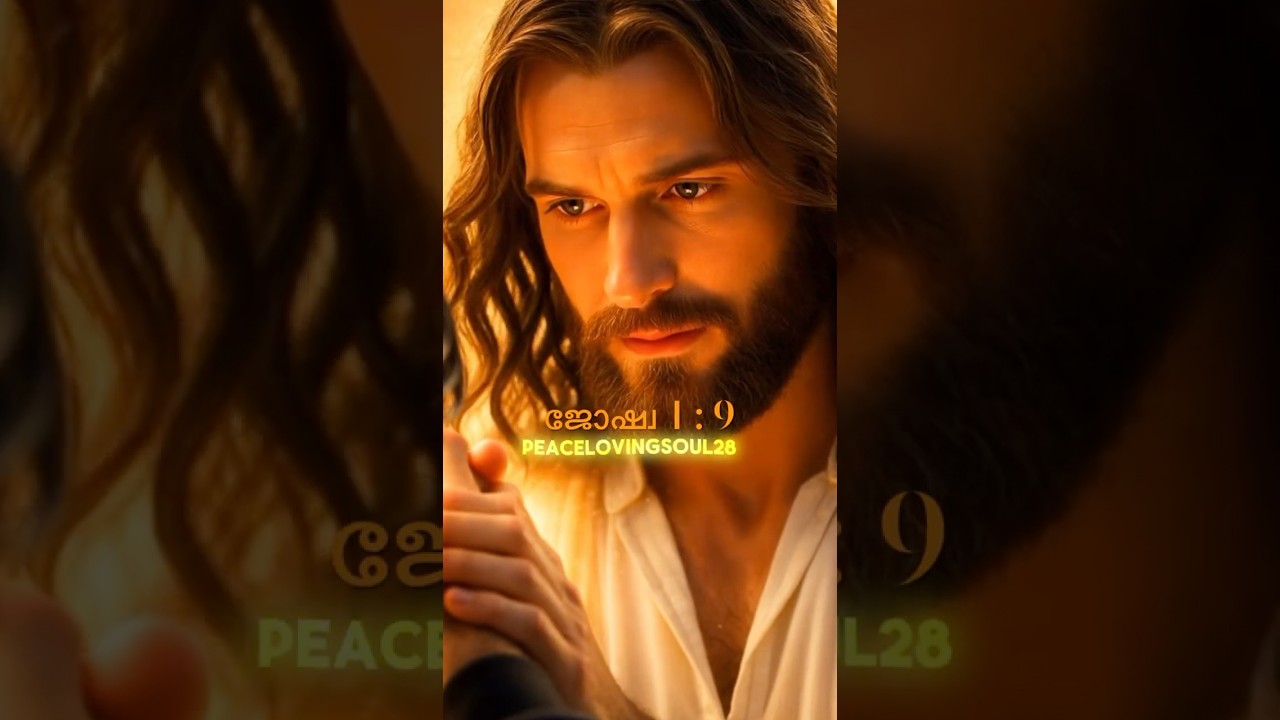 ✨Joshua 1 : 9 ✨✨ജോഷ്വ 1 : 9✨