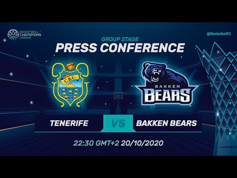 Iberostar Tenerife v Bakken Bears - Press Conference | Basketball Champions League 2020/21