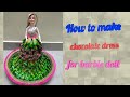 How To Make Chocolate Doll For Plate Decoration Candy Doll