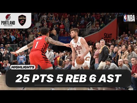 TY JEROME vs PORTLAND TRAIL BLAZERS | 25 PTS - 5 REB - 6 AST - 6 STL | 03-02-2025 Highlights
