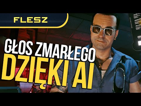 AI pomogło z głosem zmarłego aktora w Cyberpunku. FLESZ - 13 października 2023