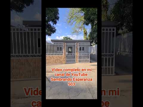 Se Vende Casa nueva 🇸🇻 en San Bartolome Perulapia