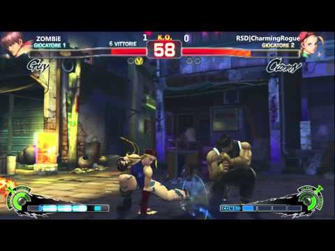 USFIV: Zombiemaniac (Guy) vs RSD.CharmingRogue (Cammy) - The Colosseum FGT