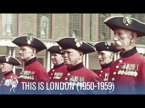 This is London: The City in the Fifties ft. Rex Harrison (1950-1959) | British Pathé