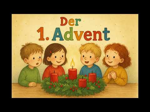 Der erste Advent – gemütliches Adventslied über Kerzen & Vorfreude 🕯️🎄