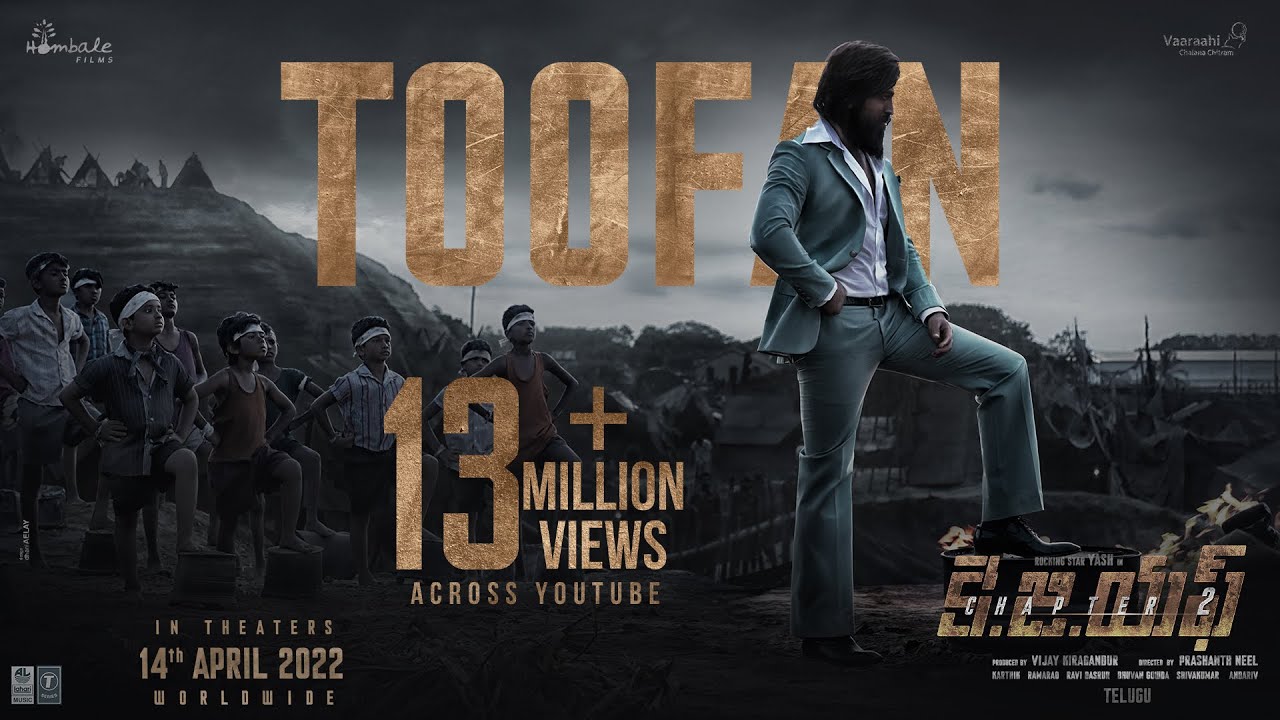 KGF Chapter 2 Toofan Telugu Song Lyrics KGF Chapter 2 Toofan Telugu Song Lyrics