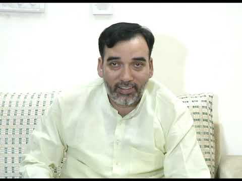 AAP Delhi Convenor Gopal Rai Briefs on CYSS & AISA Dharna Outside the DUSU Counting