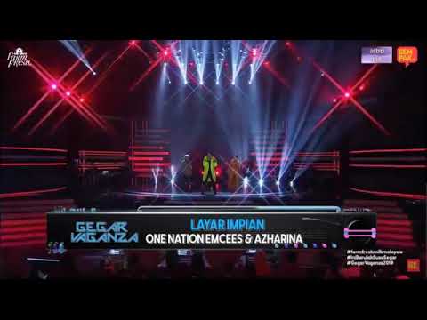 [Gegar Vaganza 2019] One Nation Emcees x Azharina Azhar - Layar Impian
