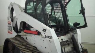 preview picture of video 'T300 Bobcat track machine - 2500 hours ACS A/C Bucket Call Jeff - Tri State Bobcat 715-781-3940'
