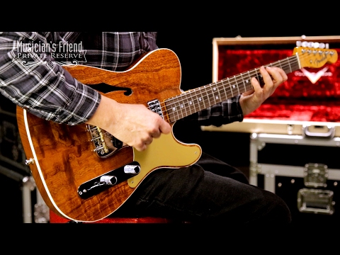 Fender Custom Shop Limited Edition Artisan Caballo Ligero Koa Electric Guitar