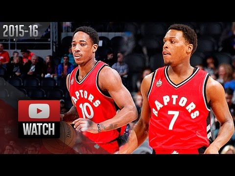 DeMar DeRozan & Kyle Lowry Full Highlights at Pistons (2016.02.08) - 42 Pts, 13 Ast
