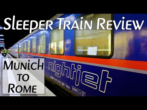 NIGHTJET Train ~ Munich to Rome ~ REVIEW