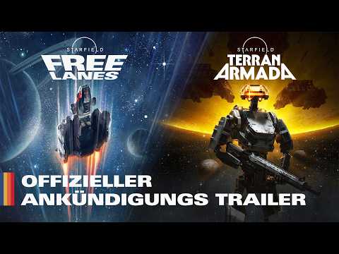Vorschaubild: Starfield: Free Lanes & Terran Armada Offizieller Ankündigungstrailer